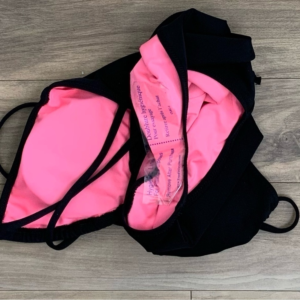 Victoria Secret PINK Keyhole Front-Tie One-Piece - Picture 4 of 5